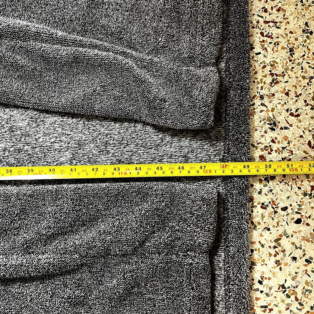 Tommy Bahama Robe Gray Men's Size Large Sleepwear Lounge Soft Polyester Pockets - Picture 10 of 16